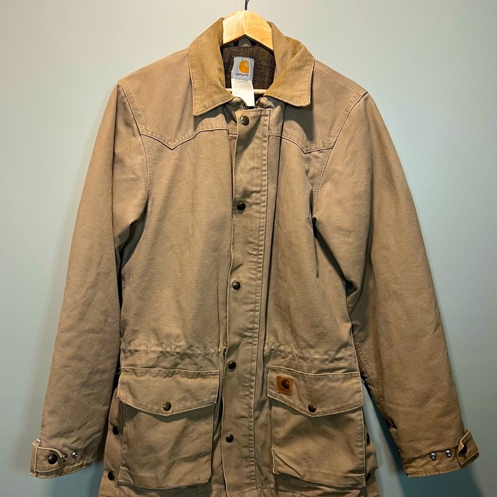 Carhartt Brown Canvas Field Jacket